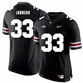 Ohio State Buckeyes 33 Pete Johnson Black Nike College Football Jersey Dzhi,baseball caps,new era cap wholesale,wholesale hats